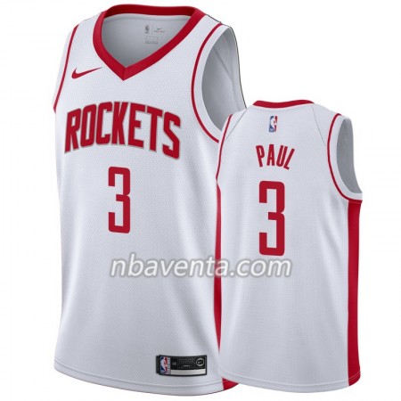 Camiseta Hombre Houston Rockets Chris Paul 3 2019-20 Nike Association Edition Swingman